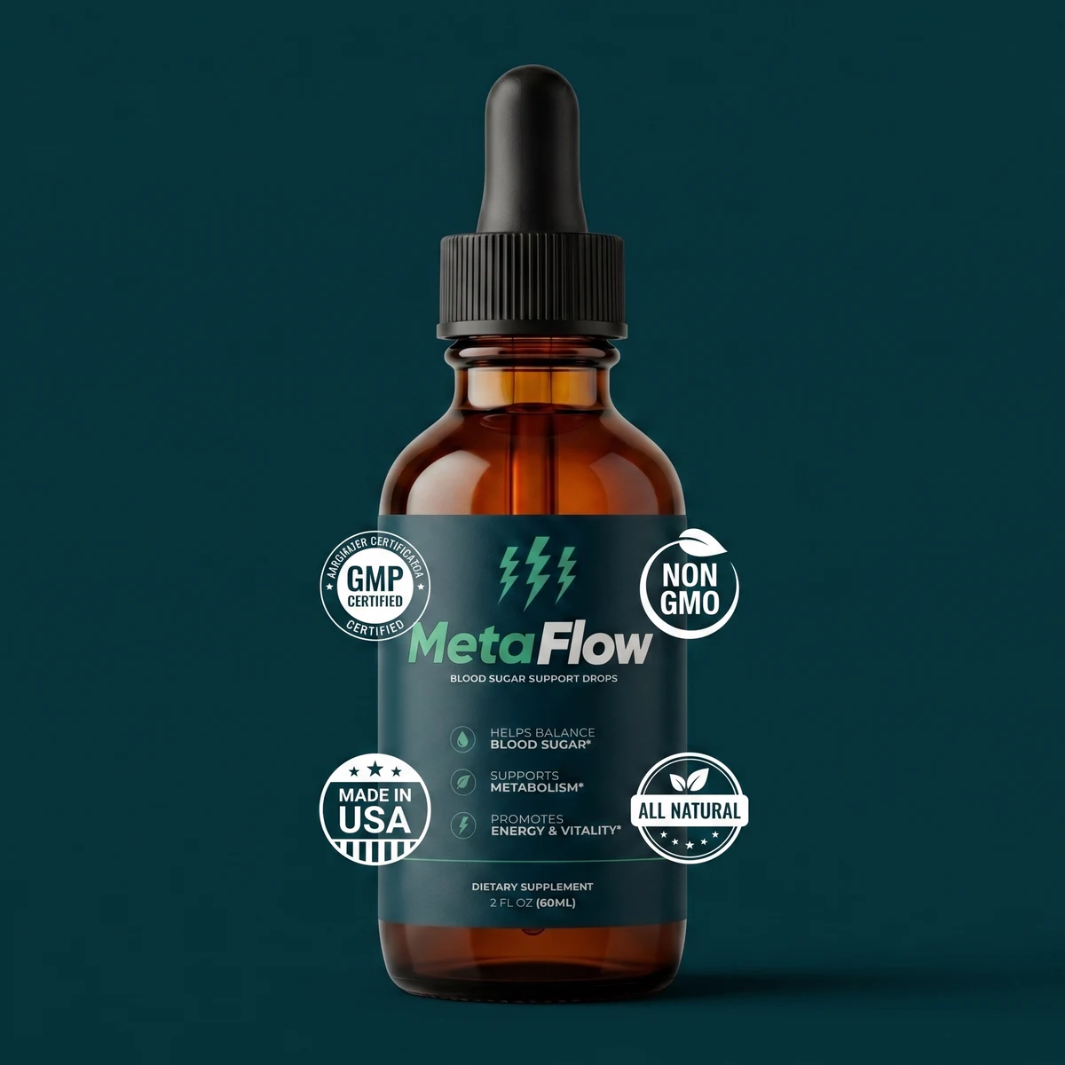 MetaFlow wellness drops for balanced energy and metabolism